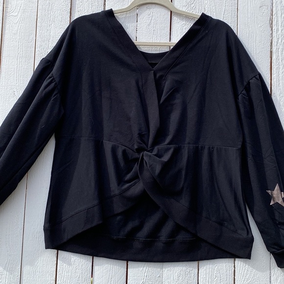 Sweatshirt Cropped with stars - Picture 7 of 13